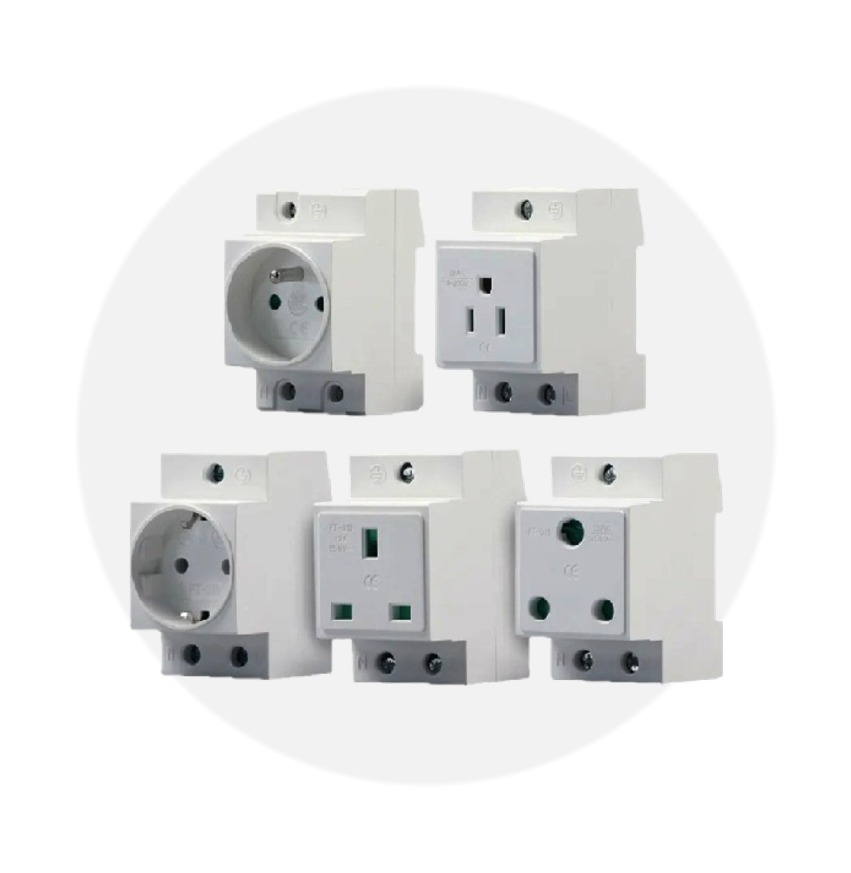 DIN MOUNT SOCKET