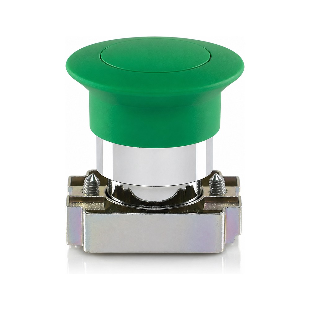 BC31 Green Mushroom Push Button
