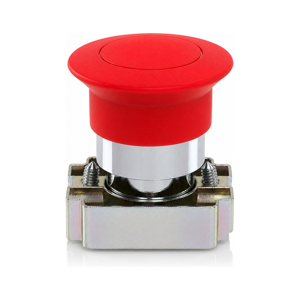 BC42 Red Mushroom Push Button