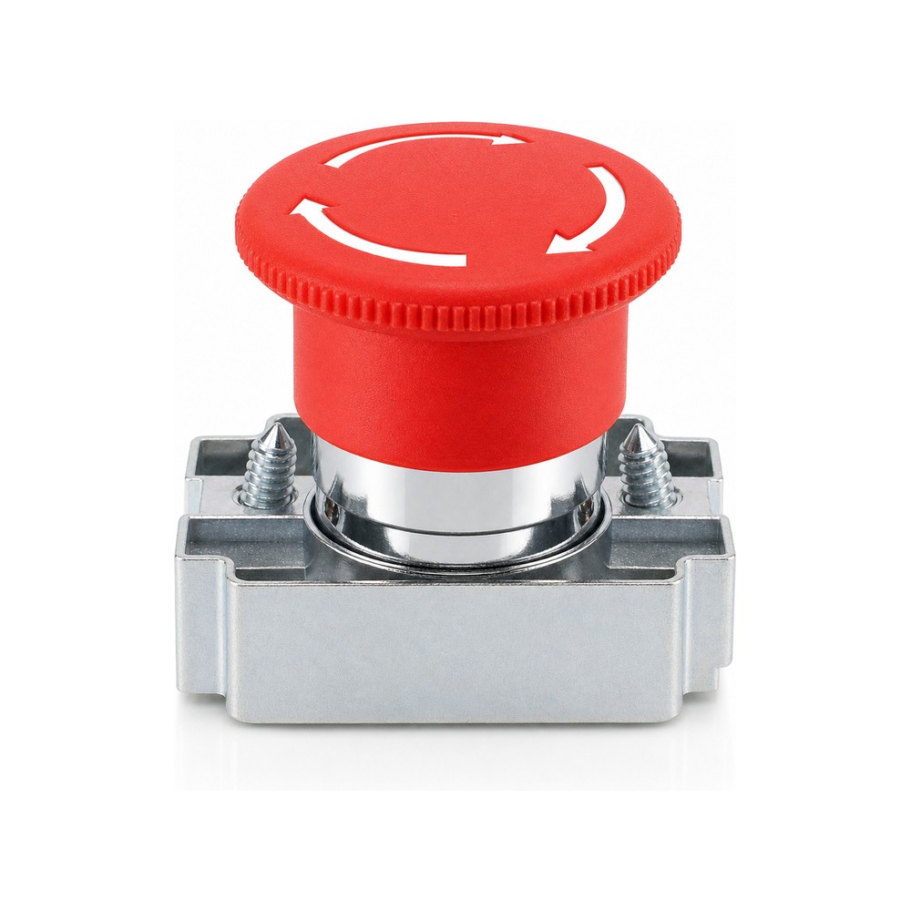 BS542 Red Emergency Stop Turn to Release