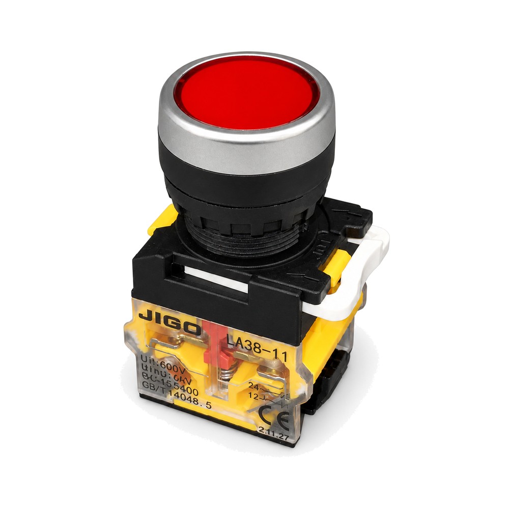 LA38-11 PN RED Push Button Switch