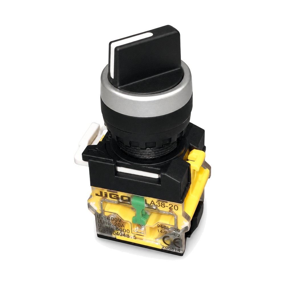 LA38-20 X33 -3P BLACK SELECTOR SWITCH