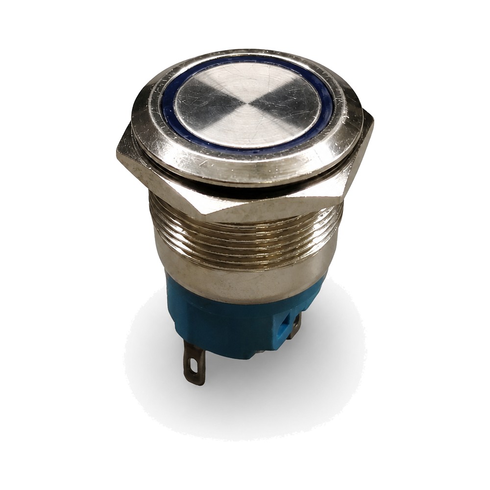 22MM 24V B SPRING RETURN Metal Push Button Switch