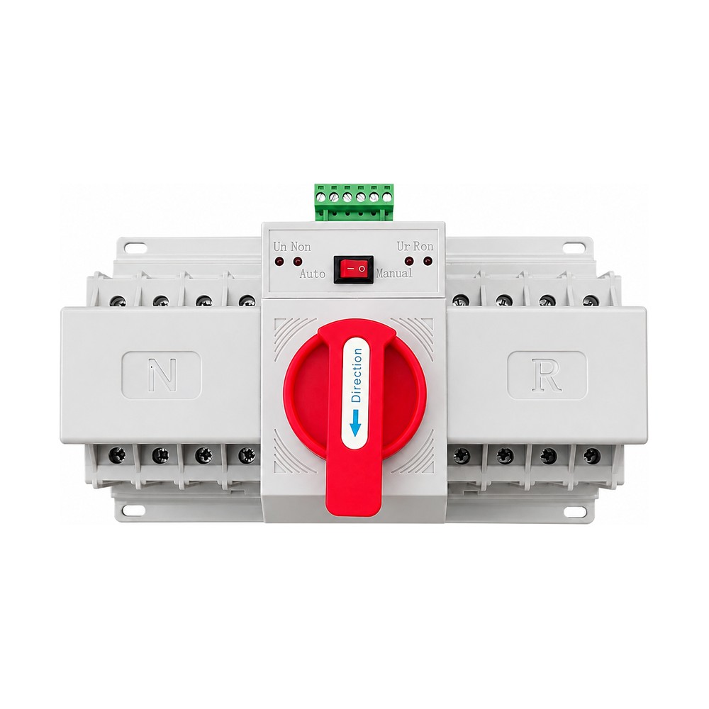 ATS 125A RED 4P Automatic Transfer Switch