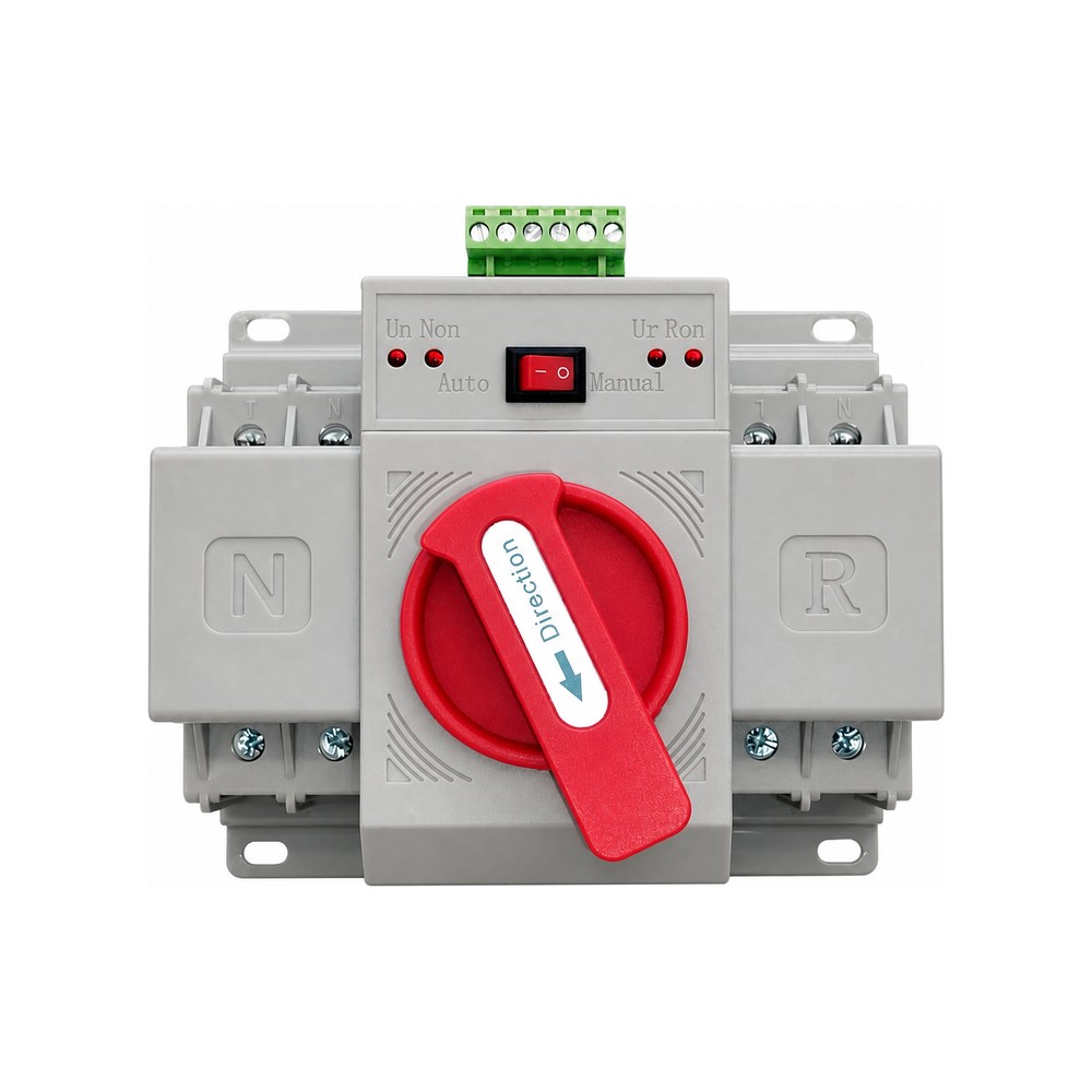 ATS 125A RED 2P Automatic Transfer Switch