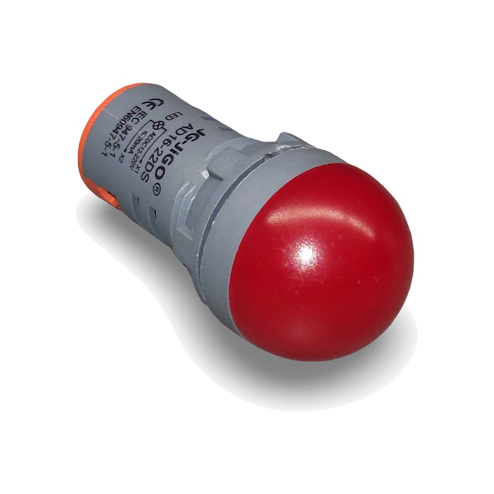 ROUND INDICATOR AD16-22DS RED