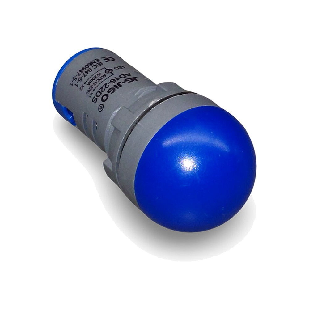 ROUND INDICATOR AD16-22DS BLUE