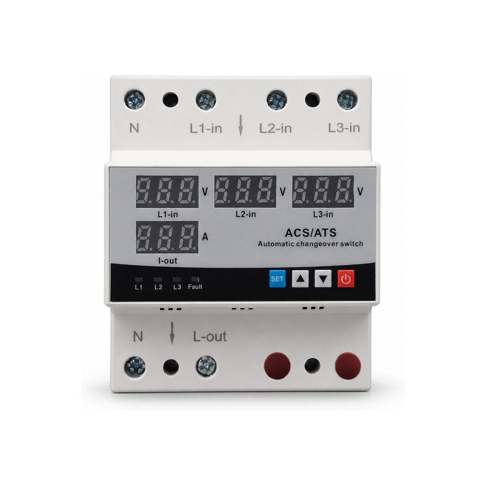 ATUOMATIC CHANGEOVER SWITCH Protection Meter
