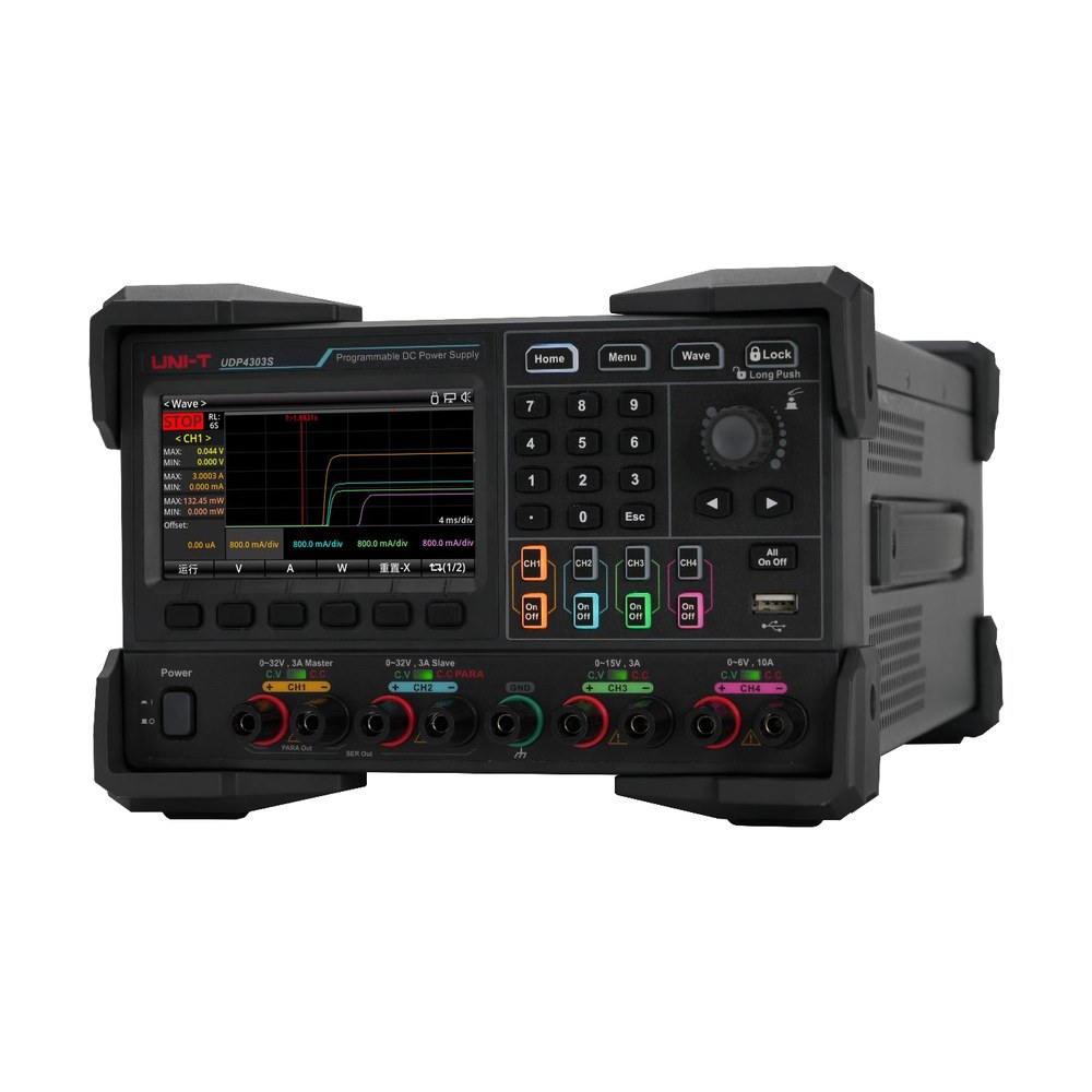 UNI-T UDP4303S Programmable Linear DC Power Supply (4-Channel, 297 W)