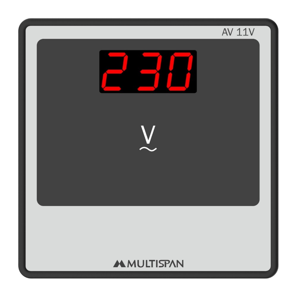 Multispan AV-11V Digital AC Voltmeter 96x96