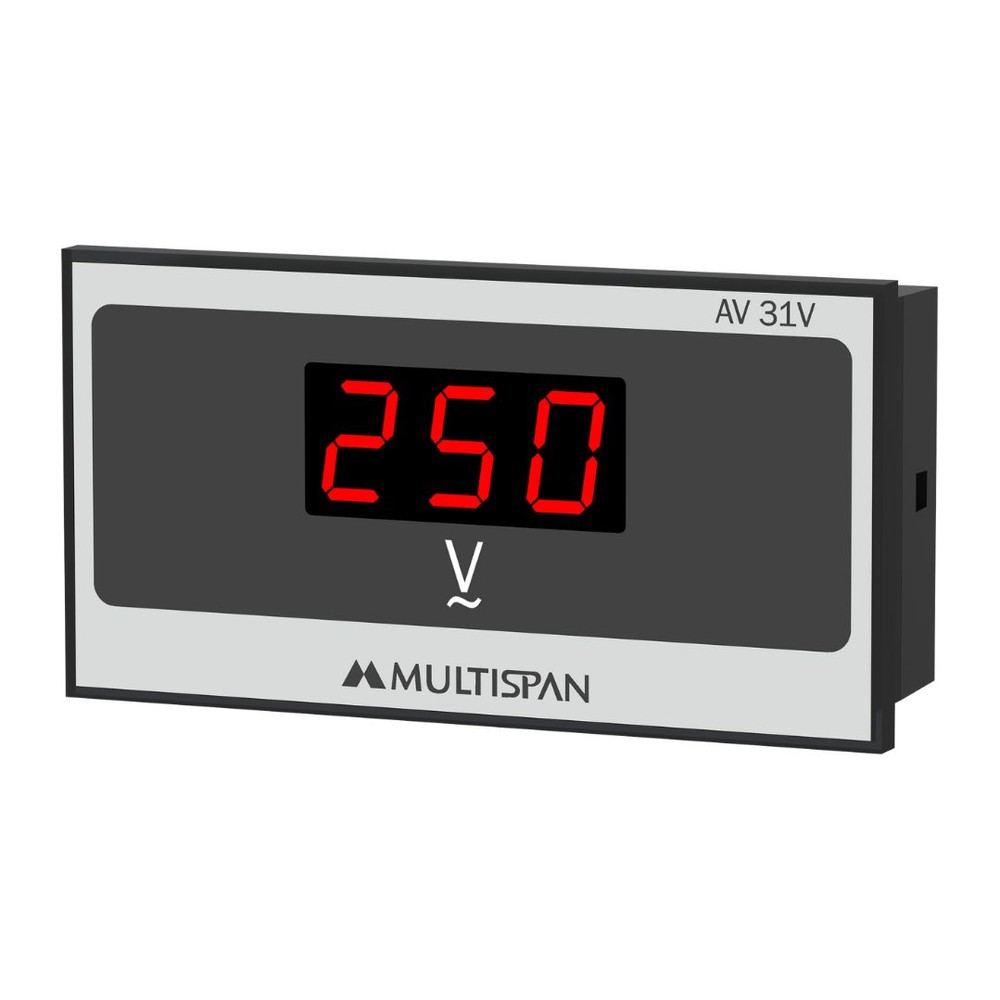 Multispan AV-31V Digital AC Voltmeter 48x96