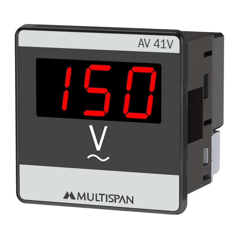 Multispan AV-41V Digital AC Voltmeter 48x48