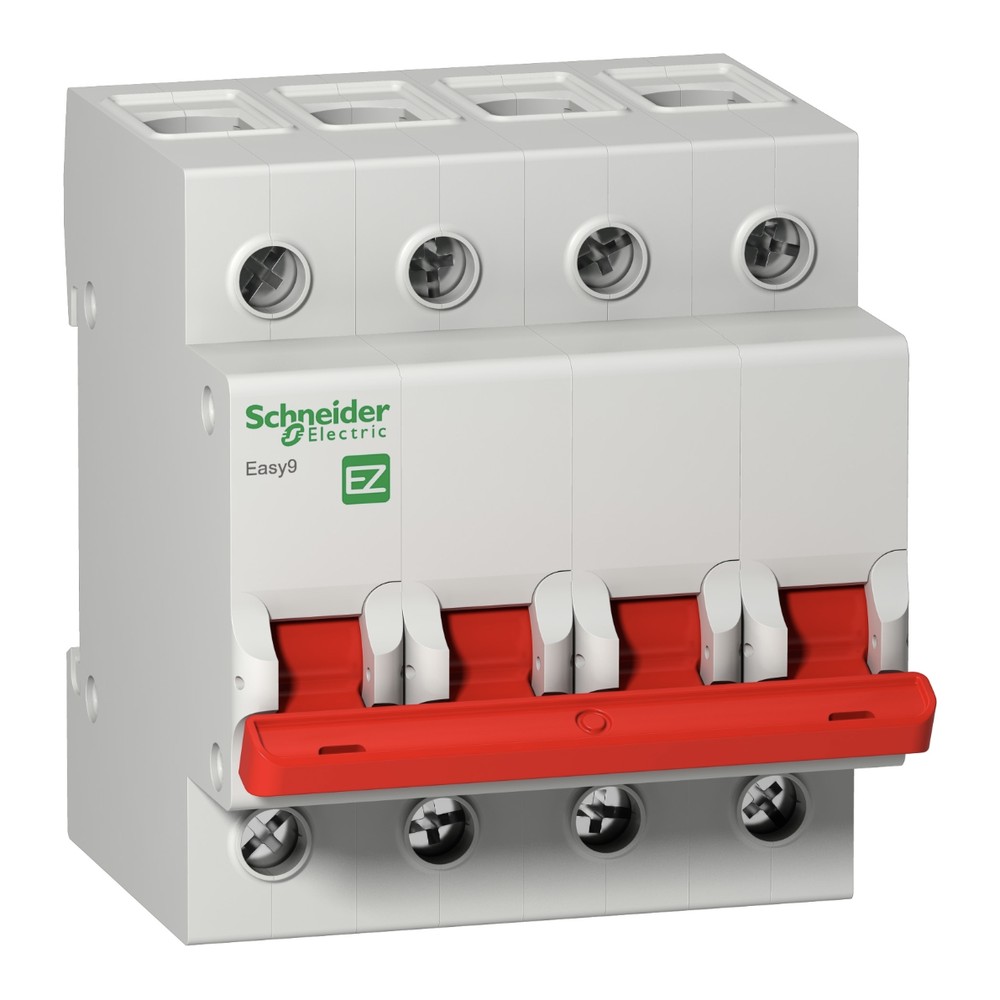 Schneider Easy9 EZ9S16480 Isolator Switch Disconnector 4P 80 A