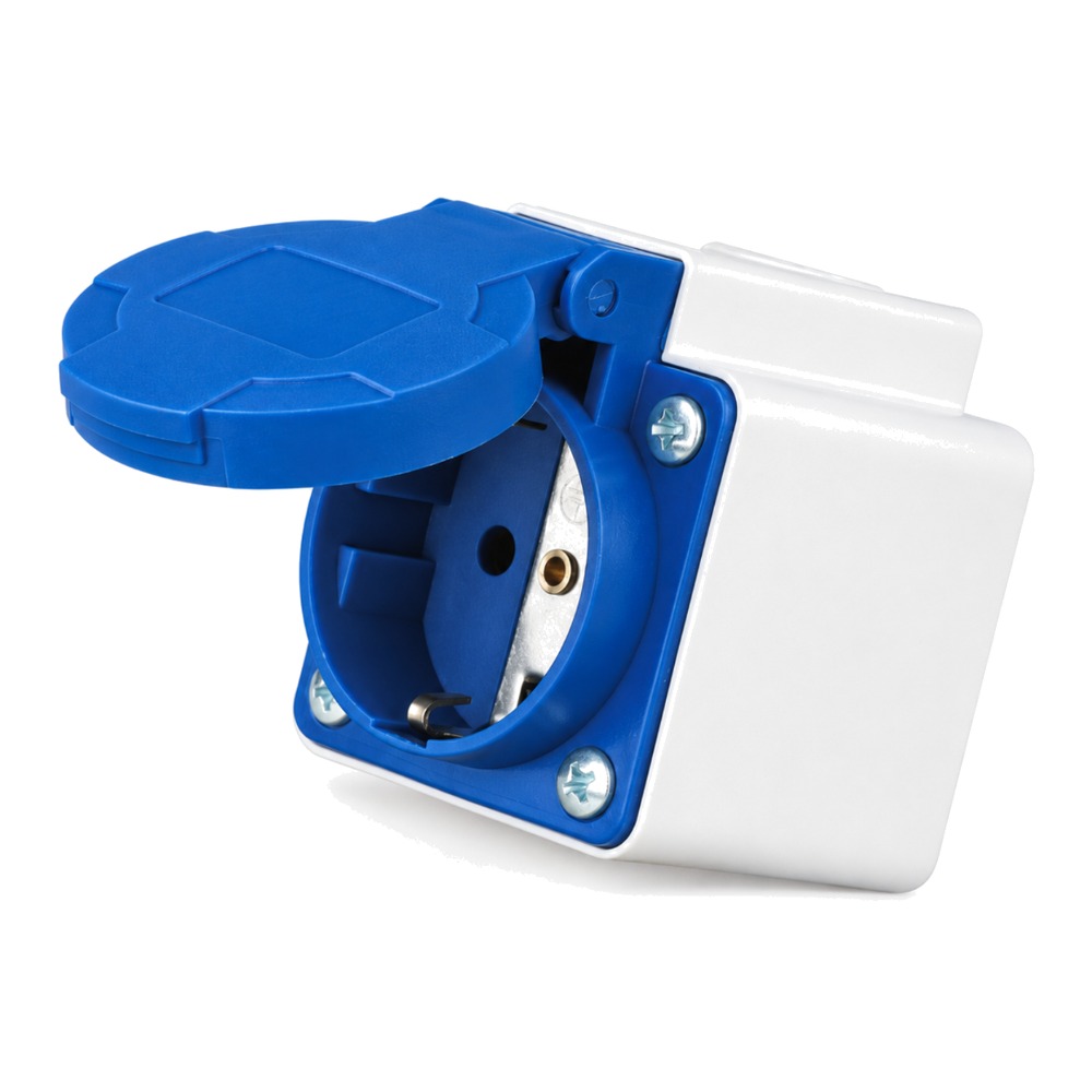 JiGO JG-112 Wall Socket 16 A 3-pin IP44