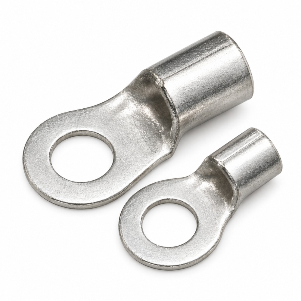HEX HR-7012 Ring Type Copper Terminal 2.5 sq mm 6.4 mm Hole (Pack of 100 Pcs)