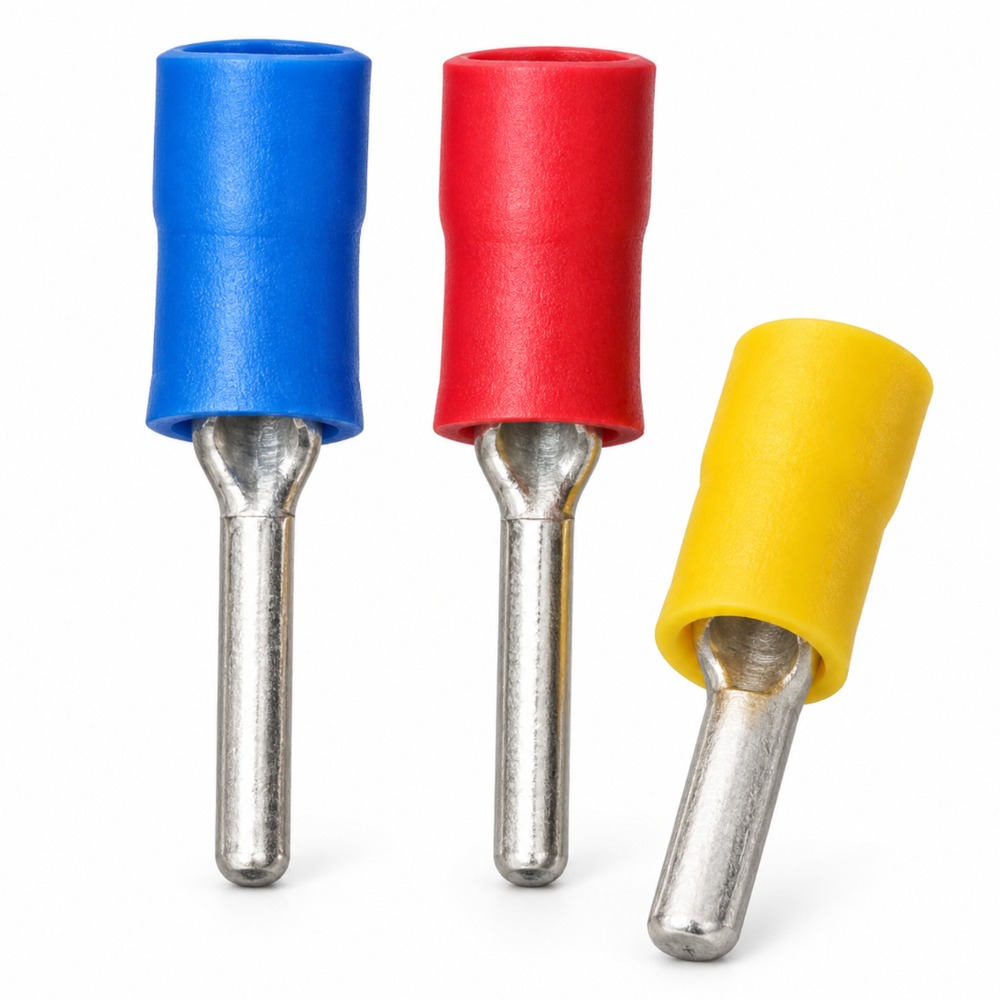 HEX HPI-19 Insulated Pin Type Copper Terminal 2.5 sq mm (Pack of 100 Pcs)